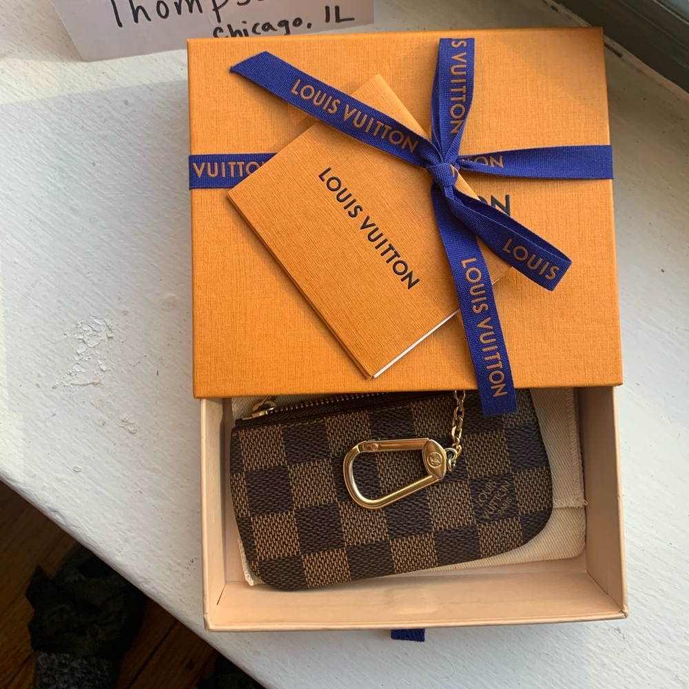 ❌❌SOLD❌❌Louis Vuitton Damier Ebene Key Cles